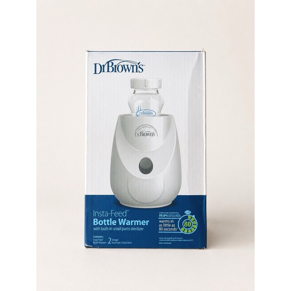 Dr. Brown’s Insta-Feed Bottle Warmer Sterilizer AC184 Open Box Customer Return